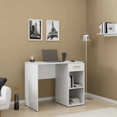 Concept Pc  Megapap office in white color 90x52x75cm.