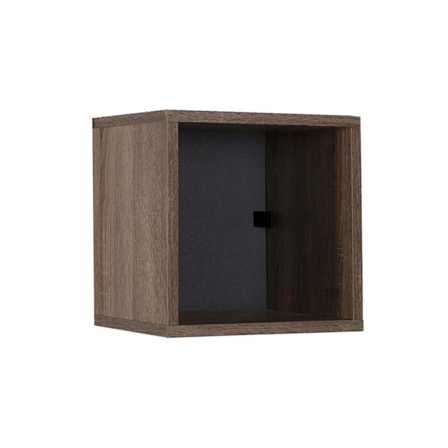 Flat Megapap bookcase in latte color 33x19x33cm.