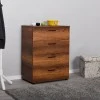 Trendline Megapap chest of drawers in walnut color 73x44x96cm.