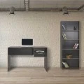 Concept Megapap melamine desk in antracite color 120x60x75cm.