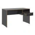 Concept Megapap melamine desk in antracite color 120x60x75cm.