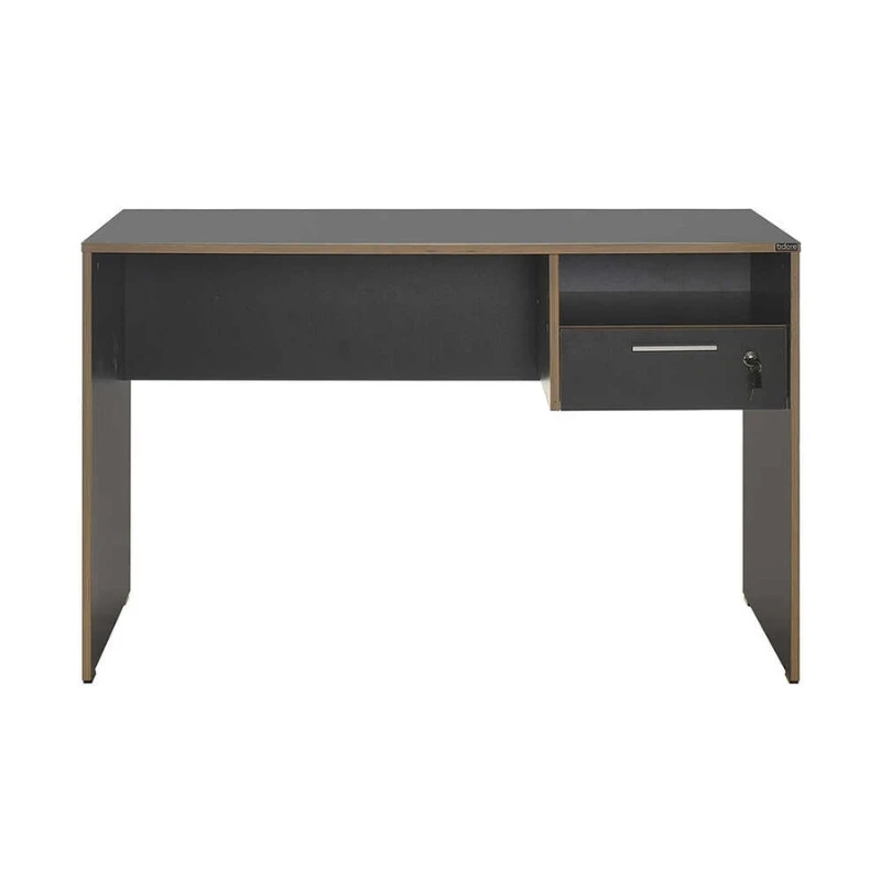 Concept Megapap melamine desk in antracite color 120x60x75cm.