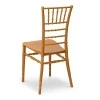Καρέκλα catering Tiffany Megapap πολυπροπυλενίου χρώμα χρυσό 40x40,5x91εκ.