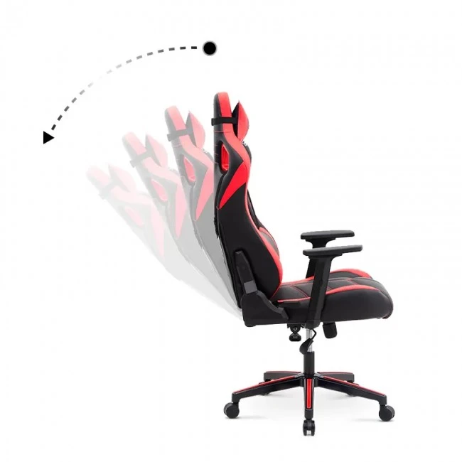 ZIO GAMING PRO GAMING Megapap office chair in red - black color 60x63x127/134cm.