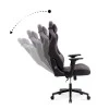 ZIO GAMING PRO GAMING Megapap office chair in black color 60x63x127/134cm.