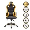 ZIO GAMING PRO GAMING Megapap office chair in yellow - black color 60x63x127/134cm.