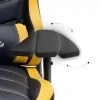 ZIO GAMING PRO GAMING Megapap office chair in yellow - black color 60x63x127/134cm.