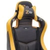 ZIO GAMING PRO GAMING Megapap office chair in yellow - black color 60x63x127/134cm.