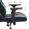 ZIO GAMING PRO GAMING Megapap office chair in blue - black color 60x63x127/134cm.