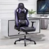 ZIO GAMING PRO GAMING Megapap office chair in purple - black color 60x63x127/134cm.
