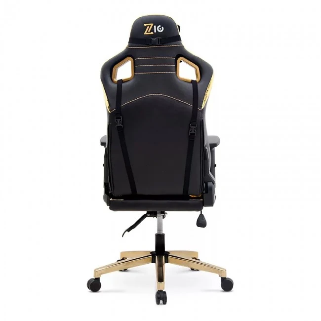 ZIO GAMING PRO KLASIK Megapap office chair in gold - black color 61x65x127/135cm.