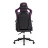 ZIO GAMING PRO KLASIK Megapap office chair in purple - black color 61x65x127/135cm.