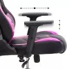 ZIO GAMING PRO KLASIK Megapap office chair in purple - black color 61x65x127/135cm.