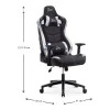 ZIO GAMING PRO KLASIK Megapap office chair in ocean color 61x65x127/135cm.