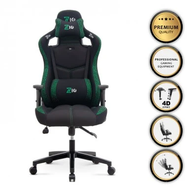 ZIO GAMING PRO ELEGANT Megapap office chair in emerald color 61x67x125/134cm.