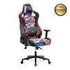 Καρέκλα γραφείου ZIO GAMING PRO ELEGANT Megapap χρώμα comic 61x67x125/134εκ.