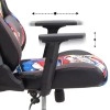 Καρέκλα γραφείου ZIO GAMING PRO ELEGANT Megapap χρώμα comic 61x67x125/134εκ.