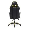 GAMING MEDUSA MEGAPAP office chair in yellow - black color 69x55x130/139cm.