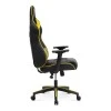 GAMING MEDUSA MEGAPAP office chair in yellow - black color 69x55x130/139cm.