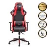 GAMING VORTEX MEGAPAP office chair in red - black color 68x71x125/133cm.