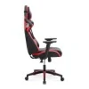 GAMING VORTEX MEGAPAP office chair in red - black color 68x71x125/133cm.