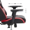 GAMING VORTEX MEGAPAP office chair in red - black color 68x71x125/133cm.