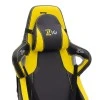 GAMING VORTEX MEGAPAP office gamind chair in yellow - black color 68x71x125/133cm.