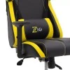 GAMING VORTEX MEGAPAP office gamind chair in yellow - black color 68x71x125/133cm.
