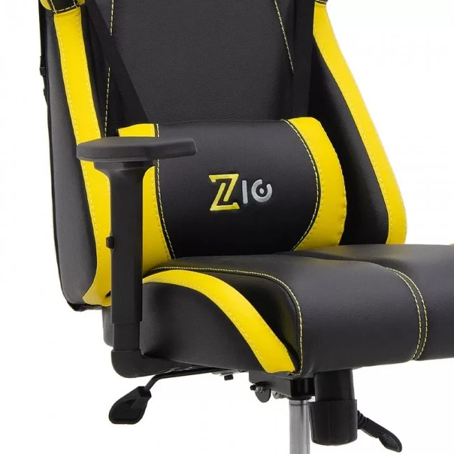 GAMING VORTEX MEGAPAP office gamind chair in yellow - black color 68x71x125/133cm.