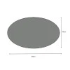 Vista Megapap wall mirror melamine in white color 90x50x2,2cm.