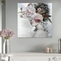 "Hidden Face" Megapap canvas painting digital printing  60x60x3cm.