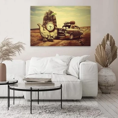 "Dali" Megapap painting on canvas digital printing 75x50x3cm.