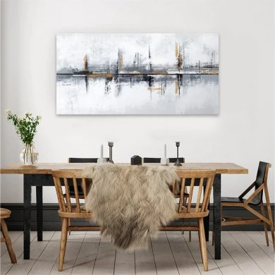 "Port" Megapap painting on canvas digital printing 80x40x3cm.