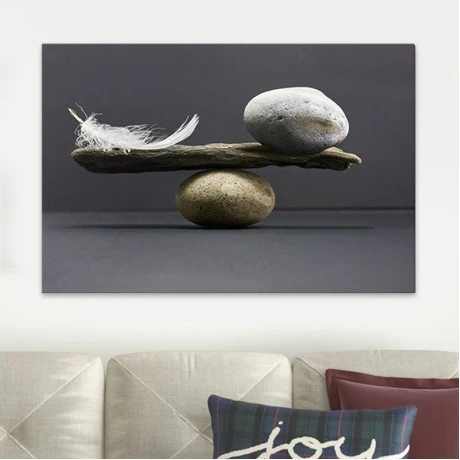 "Balance" Megapap painting on canvas digital printing 100x70x3cm.