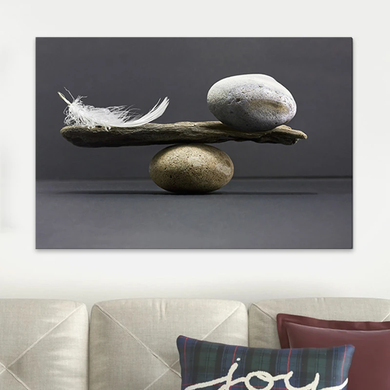 "Balance" Megapap painting on canvas digital printing 100x70x3cm.