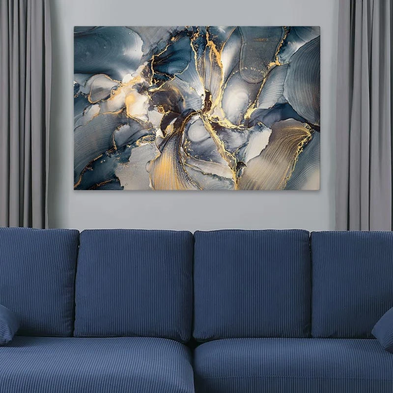 "Abstract Dream" Megapap painting on canvas digital printing 100x70x3cm.