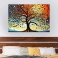 "Dream Tree" Megapap painting on canvas digital printing 125x80x3cm.