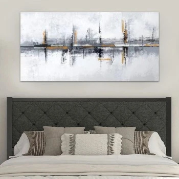 "Port" Megapap canvas painting digital printing 140x70x3cm.