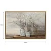 "Willow Flowers" Megapap painting on canvas digital printing with frame 140x100x3cm.