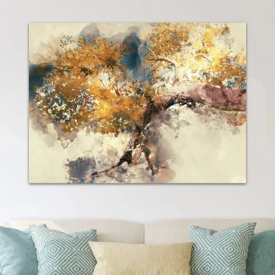 "Abstract Tree" Megapap painting on canvas digital printing 100x70x3cm.