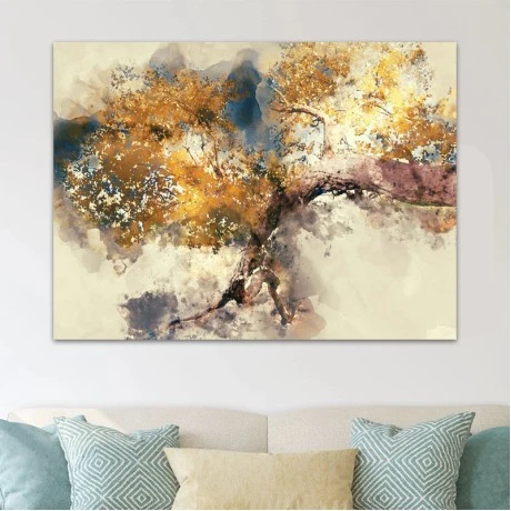 "Abstract Tree" Megapap painting on canvas digital printing 100x70x3cm.
