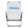 ΚΑΡΕΚΛΑΚΙ ΠΑΡΑΛΙΑΣ ΨΗΛΗ ΠΛΑΤΗ ALMIRA HM5053.03 ΒΑΡΕΩΣ ΤΥΠΟΥ ΛΕΥΚΟ ΑΛΟΥΜΙΝΙΟΥ 56x70x66 εκ.