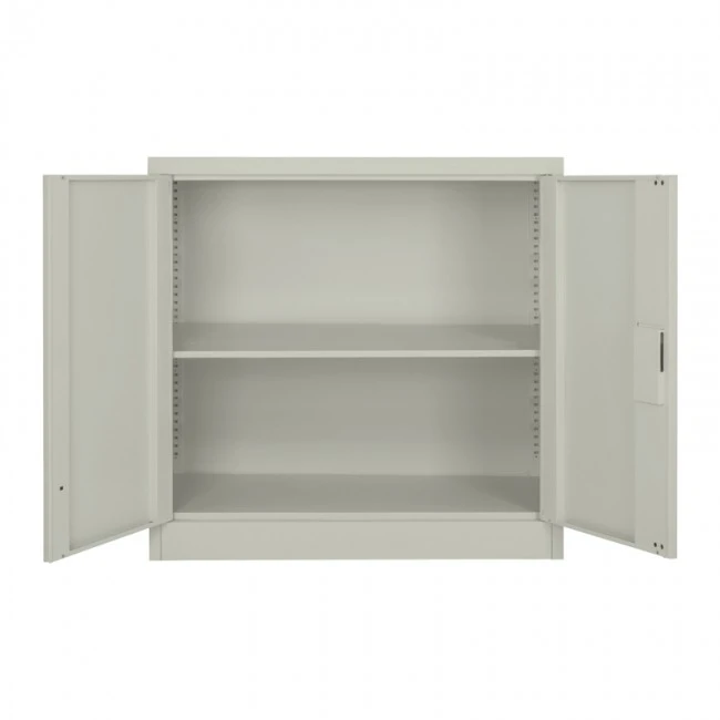 ΝΤΟΥΛΑΠΑ ΜΕΤΑΛΛΙΚΗ HM5960.11 ΜΕ 2 ΑΠΟΘΗΚΕΥΤΙΚΟΥΣ ΧΩΡΟΥΣ ΓΚΡΙ 90Χ40Χ90Υεκ.