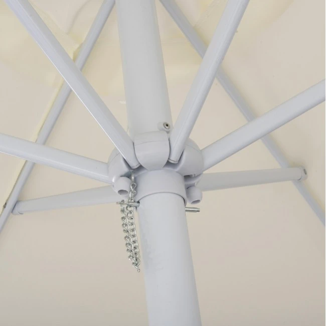 ΟΜΠΡΕΛΑ Φ3,00x2,50Μ REGGIE ΑΛΟΥΜΙΝΙΟΥ ΜΠΕΖ ME ΑΝΑΒΑΤΟΡΙΟ HM6003