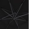 ΟΜΠΡΕΛΑ SHADER HM6025.03 ALU ΕΠΑΓΓΕΛΜΑΤΙΚΗ ΚΡΕΜΑΣΤΗ 3X3 360 ΜΟΙΡΩΝ ME ΜΑΥΡΟ ΑΚΡΥΛΙΚΟ ΠΑΝΙ