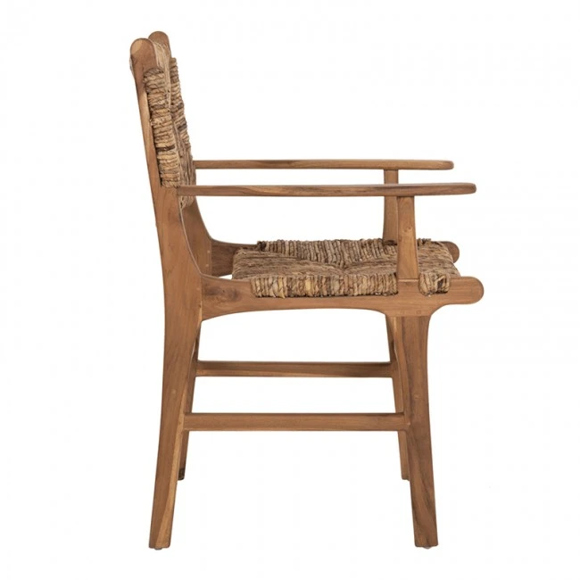 ΠΟΛΥΘΡΟΝΑ ΕΠΑΓΓΕΛΜΑΤΙΚΗ ΑΠΟ ΜΑΣΙΦ ΞΥΛΟ ΤΕΑΚ ΜΕ ΨΑΘΑ 50X50X93Υ εκ.HM9400.11