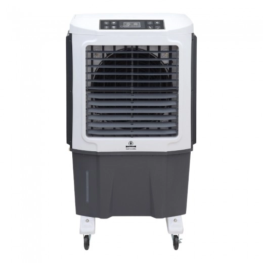 Air Cooler HU-2010 Human 60L 220W 6000 m3/h με τηλεχειριστήριο χρώμα λευκό - γκρι 74x45x119εκ.
