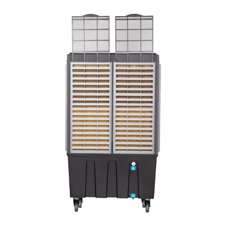Air Cooler HU-2012 Human 150L 750W 20000m3/h with remote control, color gray, 93x61x141cm.