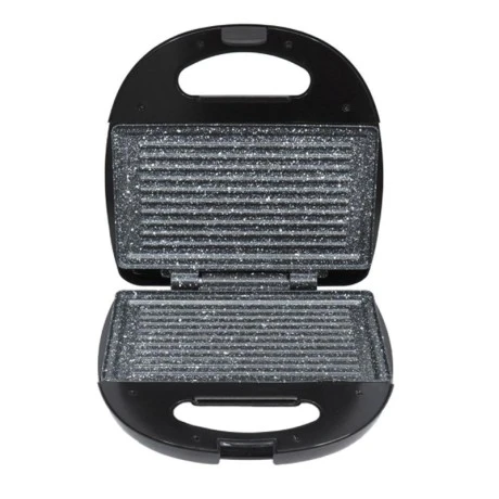 Toaster - sandwich maker 750W Human HU-130 in black - silver color