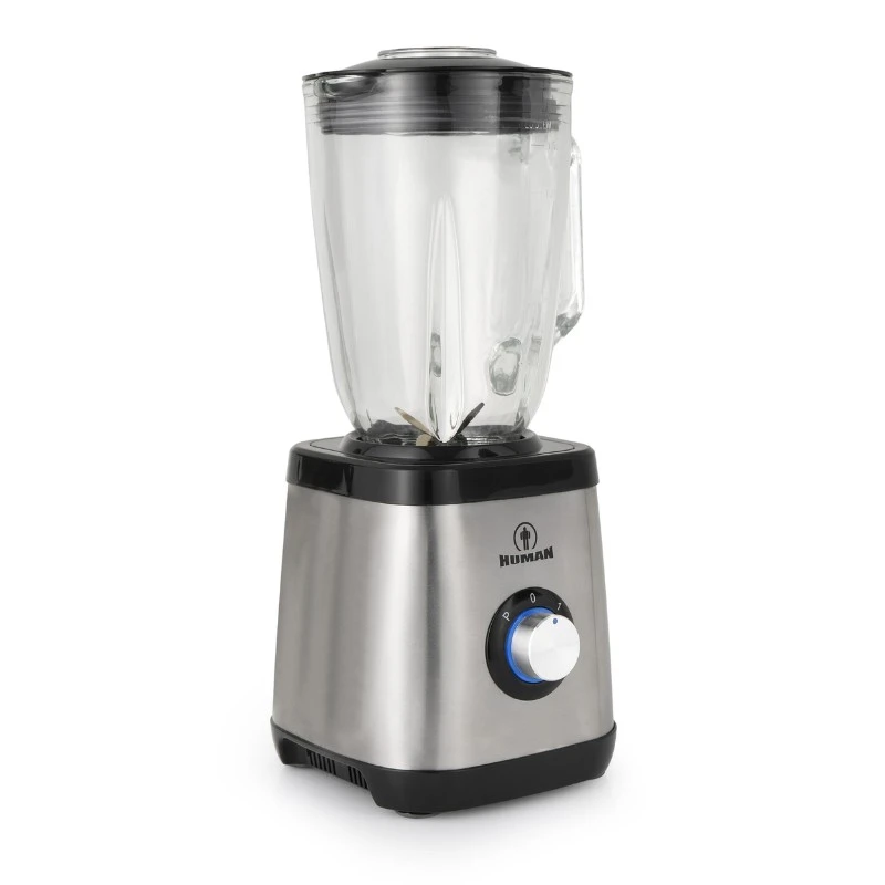 Blender with Glass Jug 1.5L 1500W Inox Human HU-3013